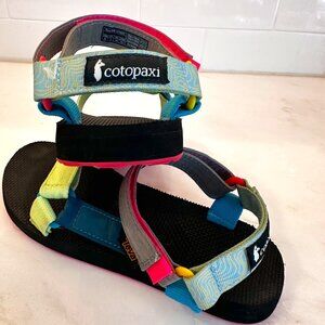 Teva x Cotopaxi Limited Edition Sandals – Neon Multicolor – Women’s Size 8 US